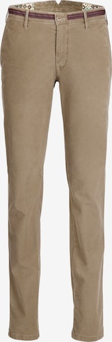 MMXGERMANY Regular Chino Pants 'Apus' in Brown: front