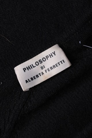 Philosophy di Alberta Ferretti Pullover aus Kaschmir-Blend M in Schwarz