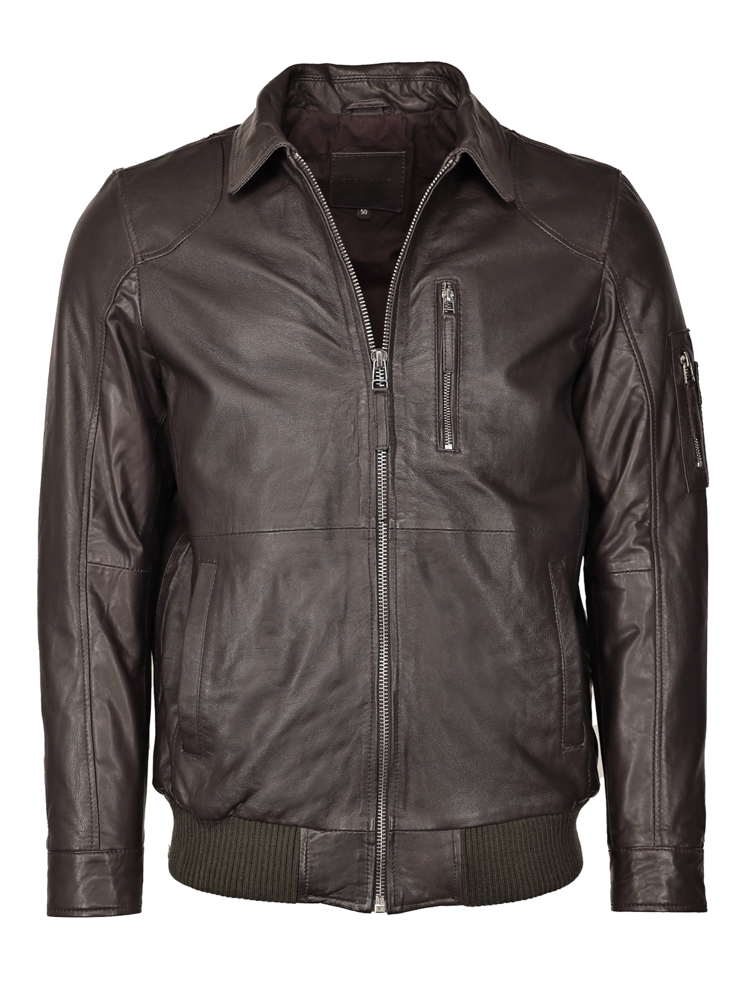 JCC Tussenjas in Bruin: voorkant