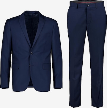 Lindbergh Regular Suit in Blue: front