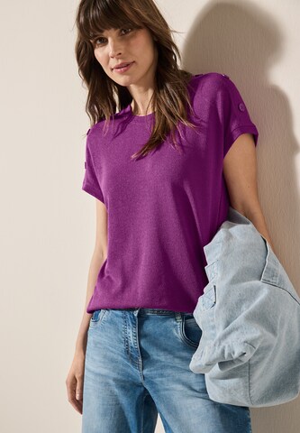 CECIL Shirt in Purple: front