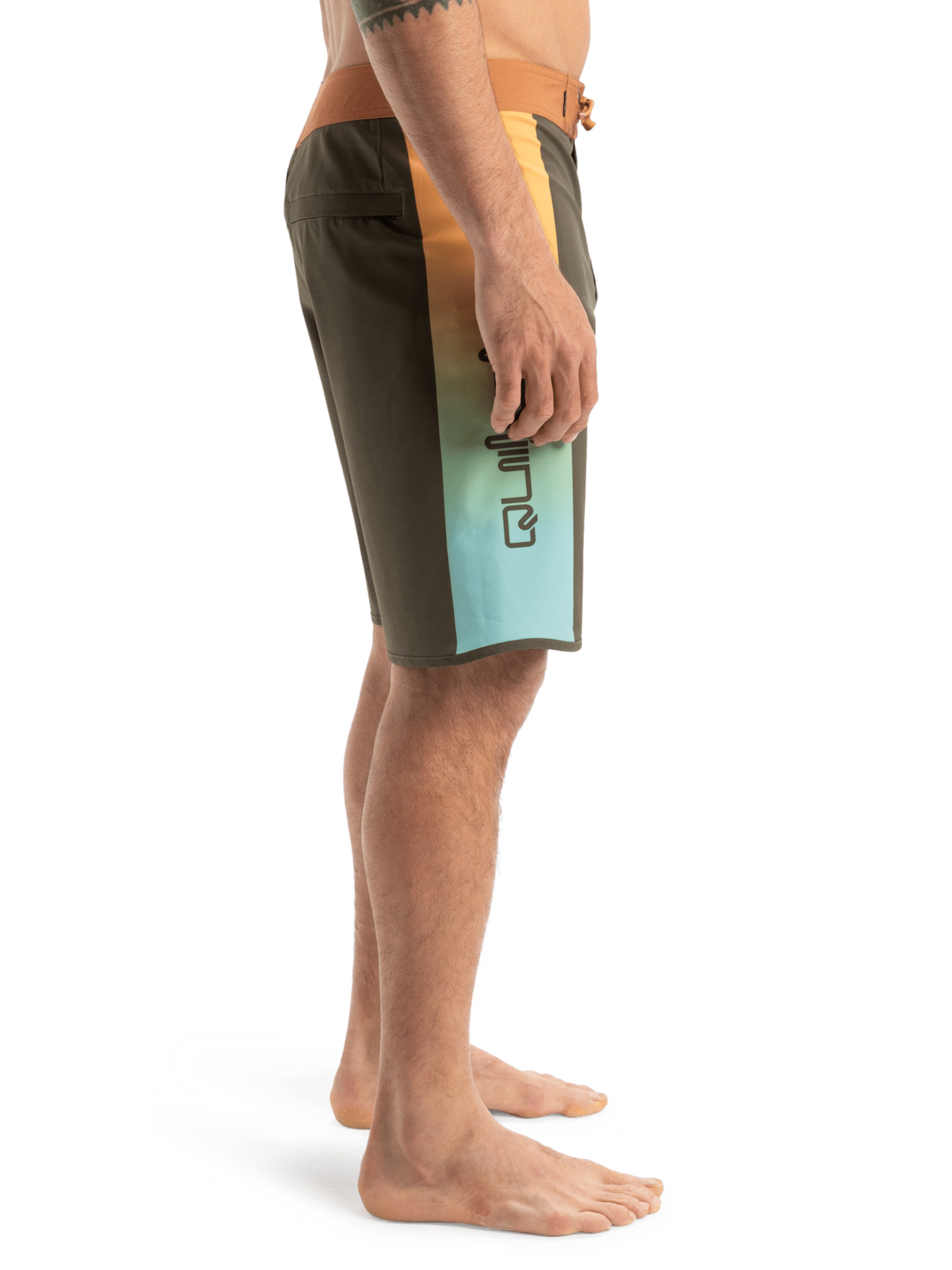 QUIKSILVER Swimming Trunks 'Surfsilk Holmes 20' in Green