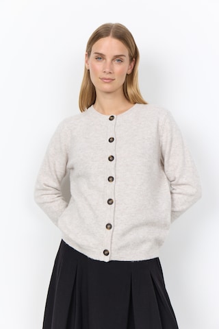 Soyaconcept Knit Cardigan 'ORLEAN 2' in Beige: front