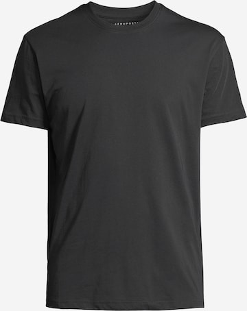AÉROPOSTALE Shirt in Black: front