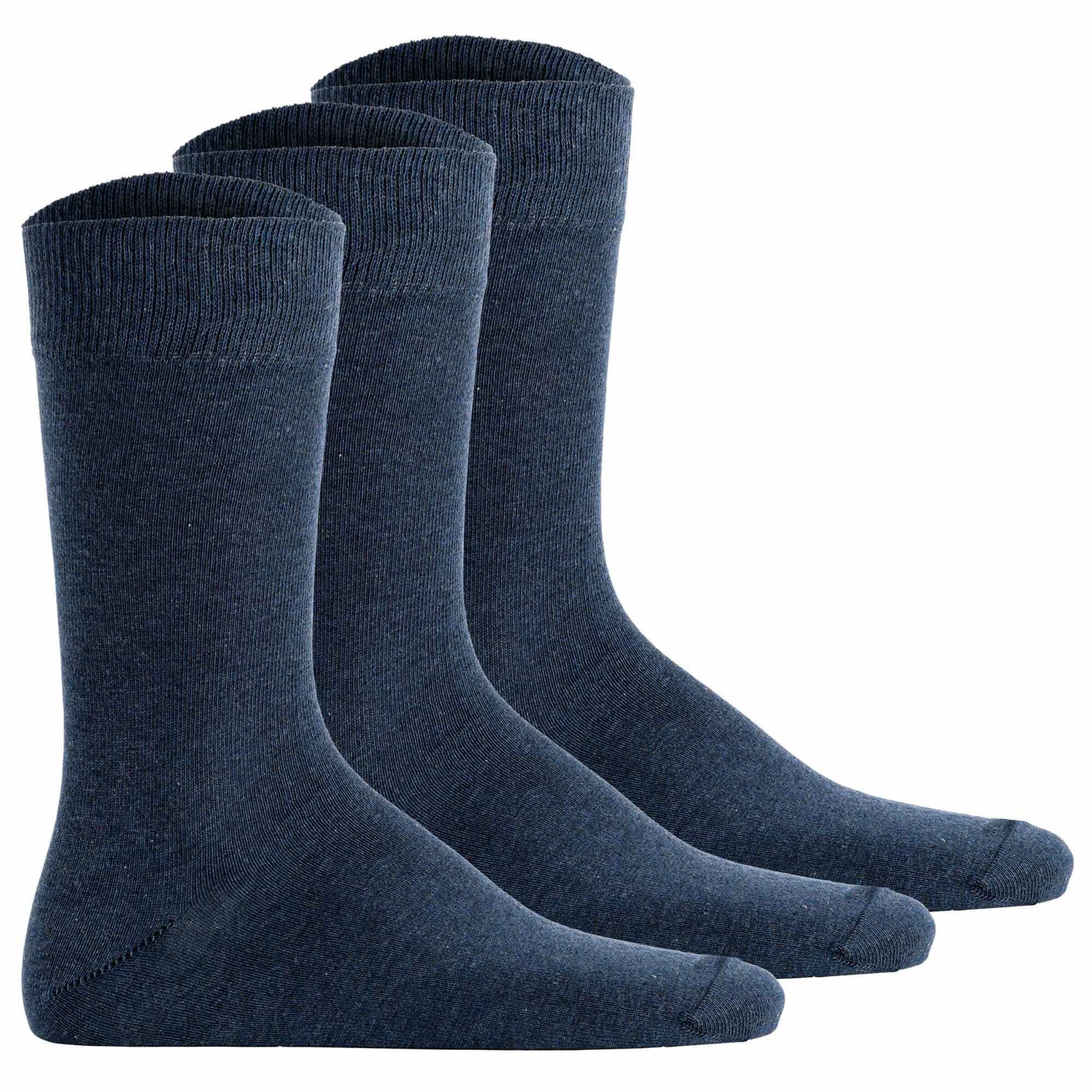 Chaussettes Hudson en bleu : devant