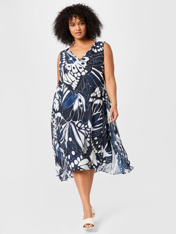 Persona by Marina Rinaldi Dress 'DOROTHY' in Blue: front