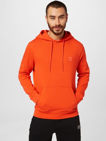 BOSS Sweatshirt 'Wetalk' in Red: front