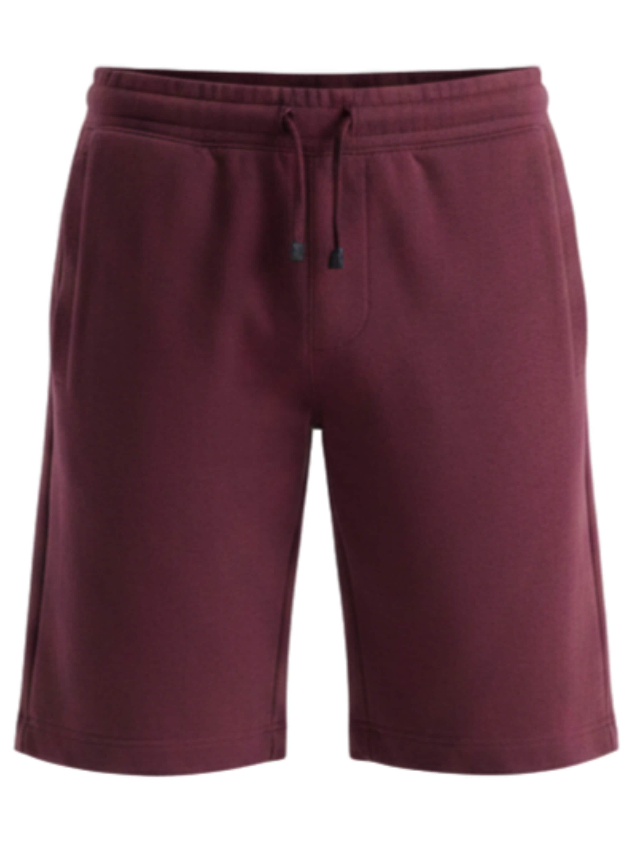Ombre Regular Sportbroek in Rood: voorkant