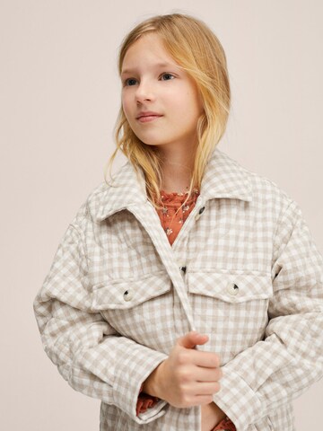 MANGO KIDS Between-Season Jacket 'Pepa' in Beige