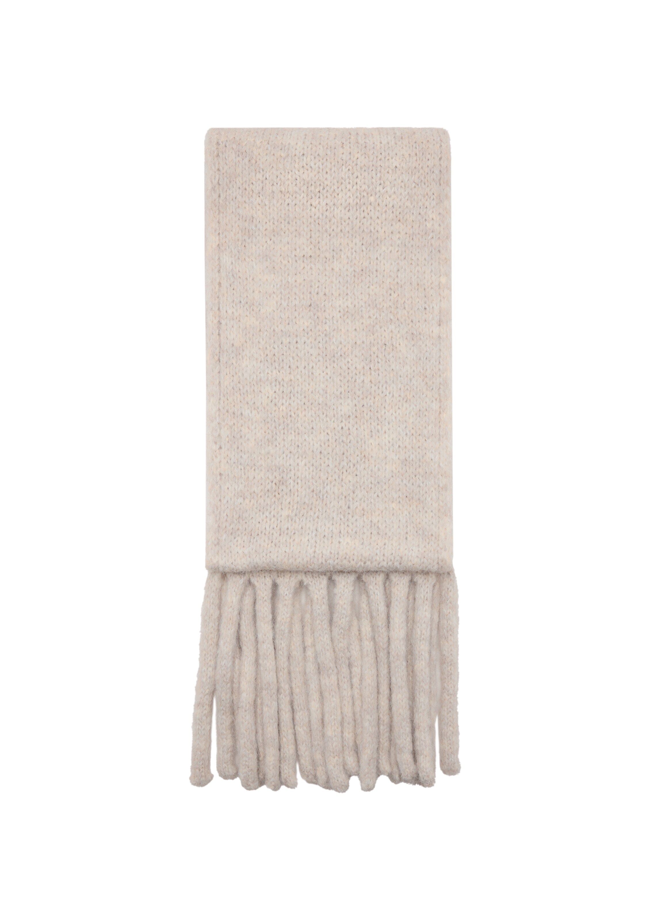 Sciarpa di MANGO in beige: frontale