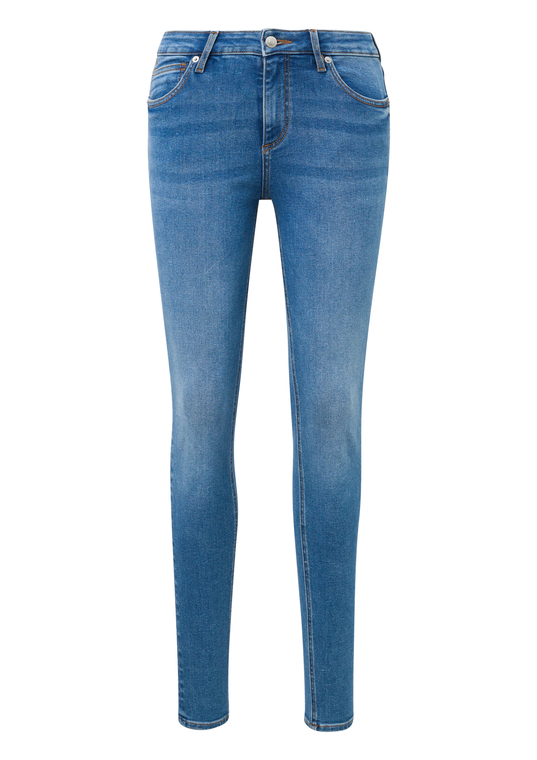 QS Jeans-Hose ' SADIE ' in Blau: Vorderseite