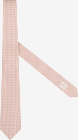 Cravate Boggi Milano en rose : devant