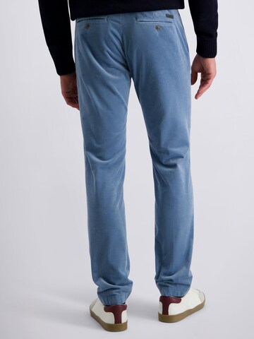 PIERRE CARDIN Tapered Trousers 'Confolens' in Blue