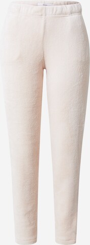 ETAM Spodnie od piżamy 'SABIN' w kolorze różowy: przód