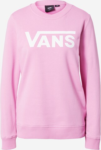 VANS Sweatshirt 'CLASSIC' in Roze: voorkant