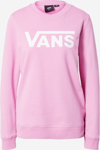 VANS Sweatshirt 'CLASSIC' in Roze: voorkant