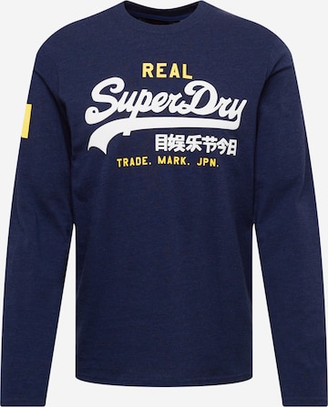 Superdry Shirt in Blau: predná strana