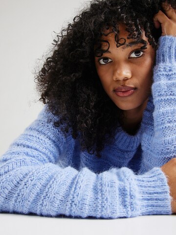 PIECES Sweater 'PCJAYDA' in Blue