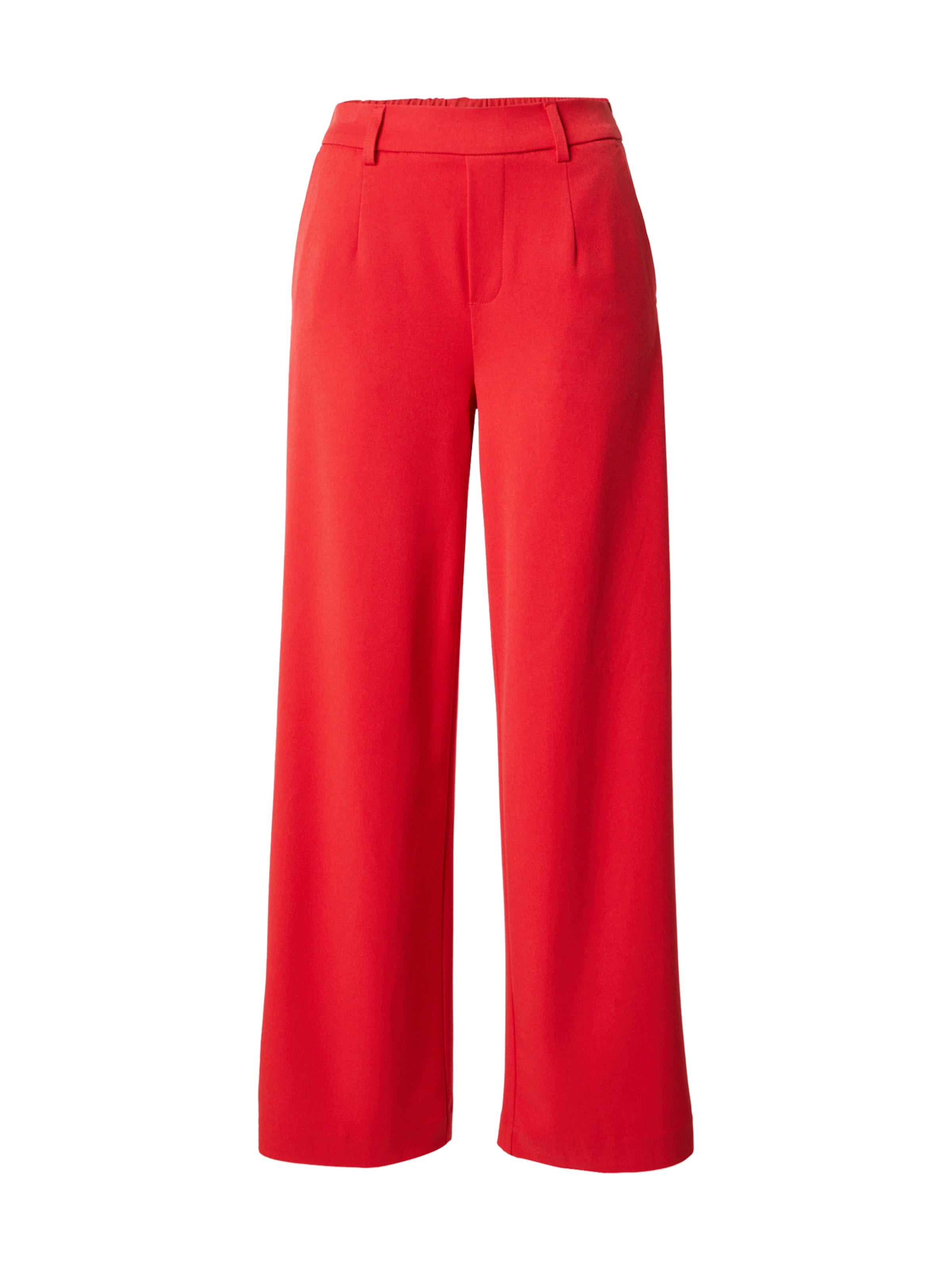 OBJECT Wide leg Byxa 'OBJLisa' i röd: framsida