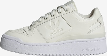 ADIDAS ORIGINALS Sneakers low 'Forum Bold' i hvit: forside