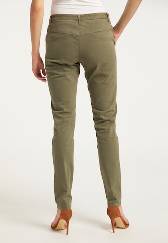 DreiMaster Vintage Slimfit Broek in Groen