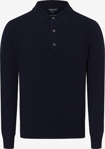 Andrew James Pullover in Blau: Vorderseite