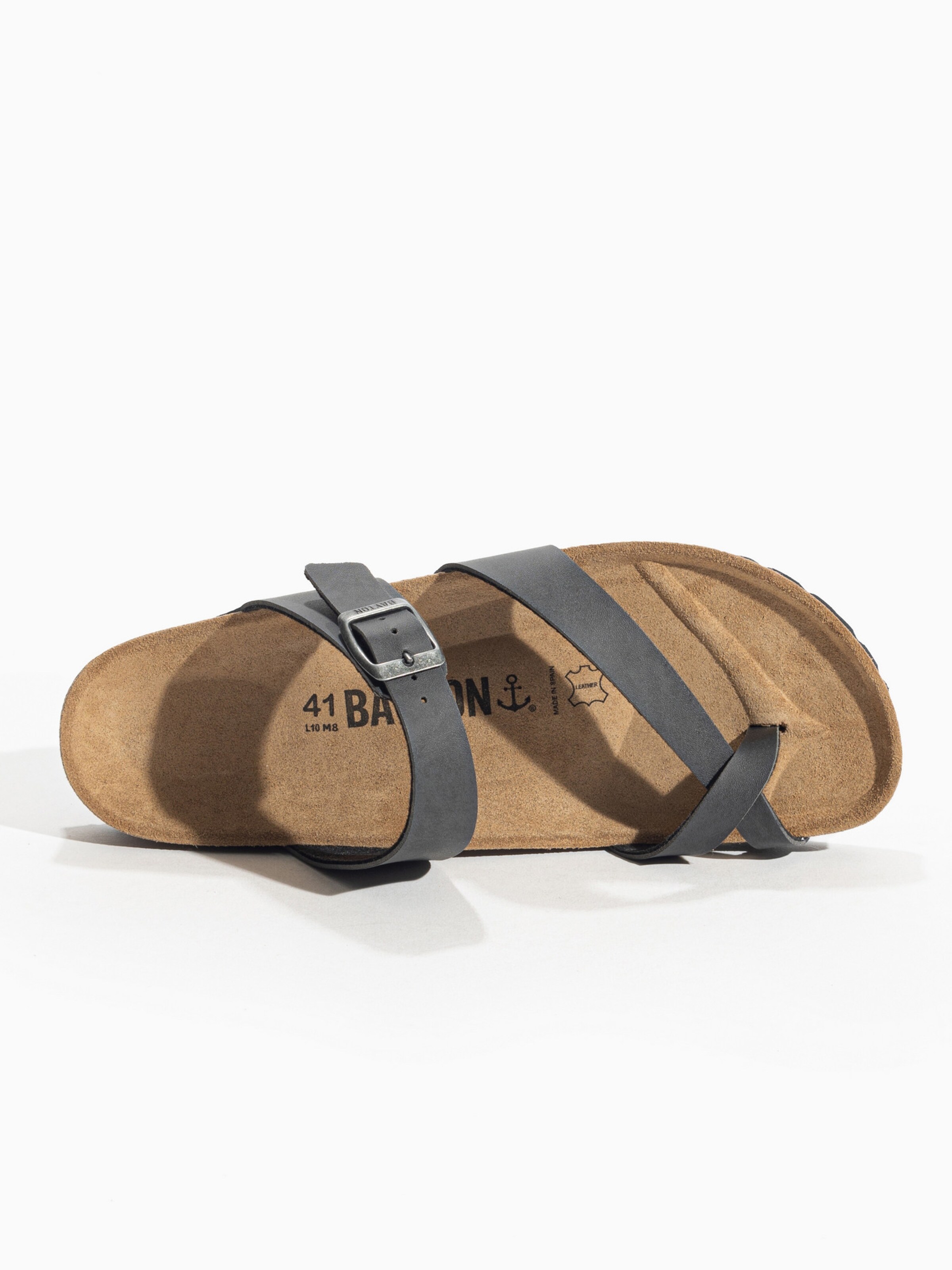 Tongs 'Triade' Bayton en noir