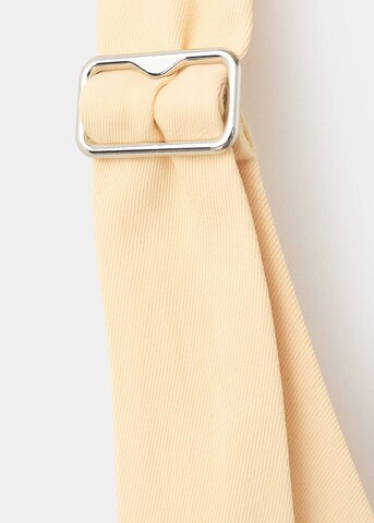 MANGO Top 'Martini' in Yellow