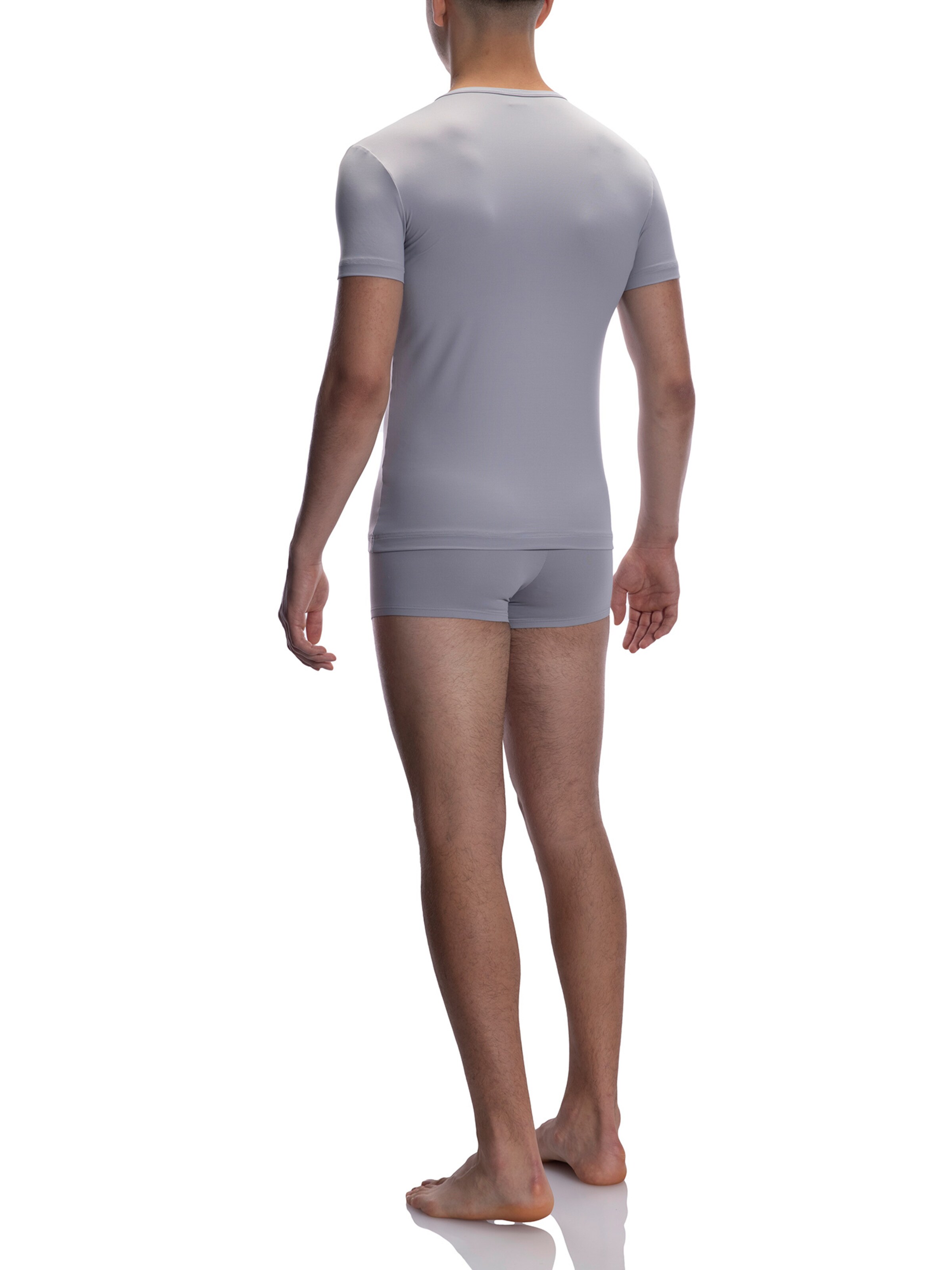 Olaf Benz - Camiseta térmica ' V-Neck RED 2059 ' en gris