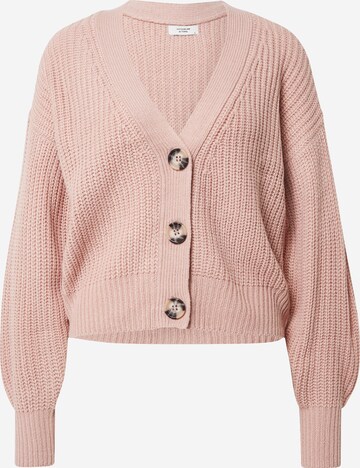 Cardigan 'Justy' JDY en rose : devant