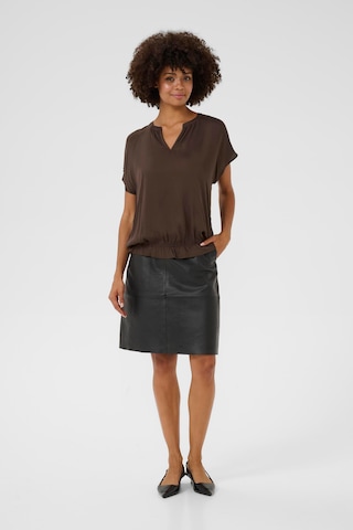 CULTURE Bluse 'CUpania Dana' i brun