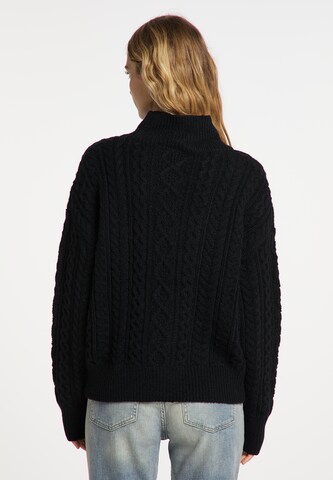 juoda DreiMaster Vintage Megztinis