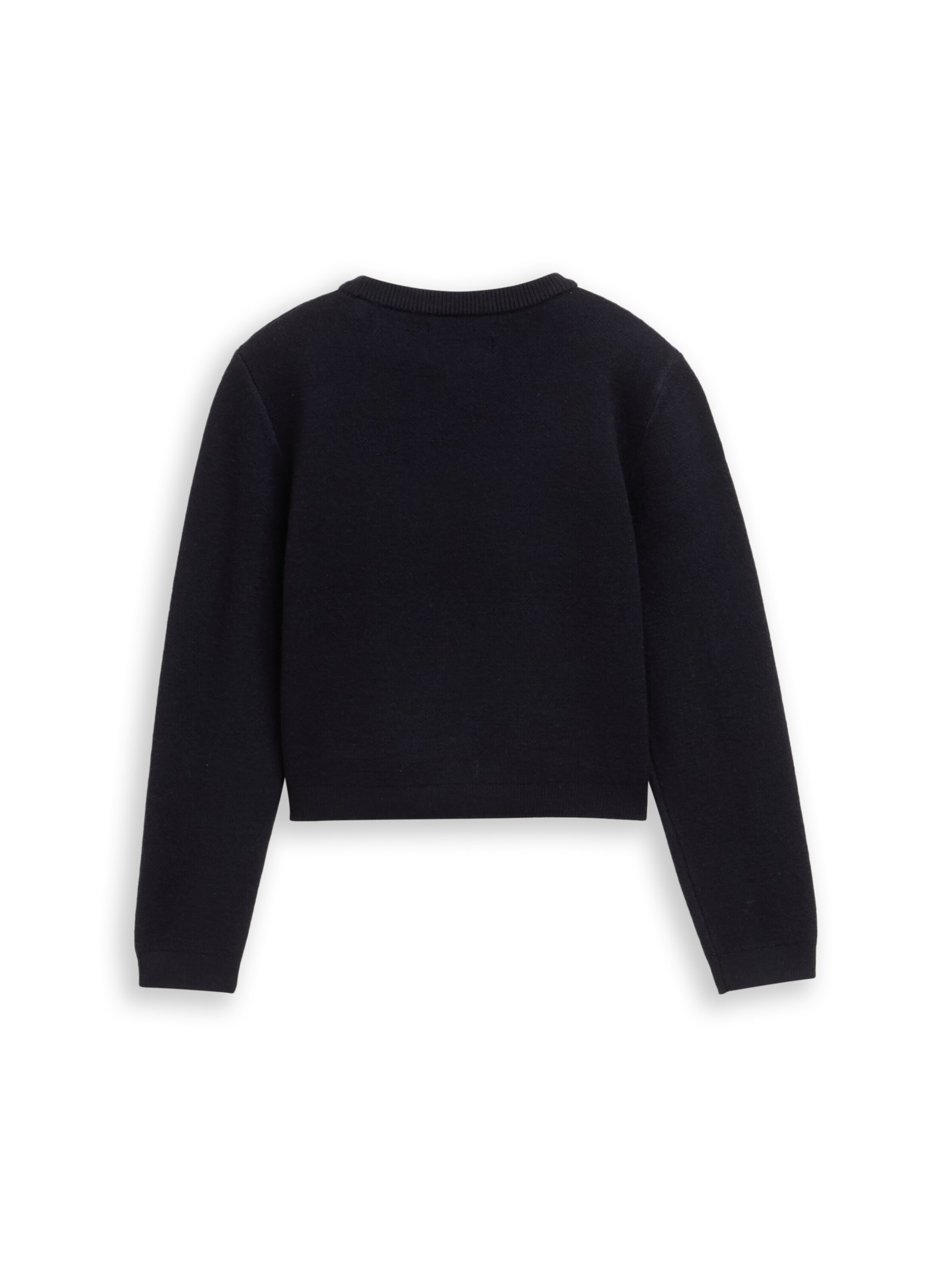 TOM TAILOR Sweater in Black