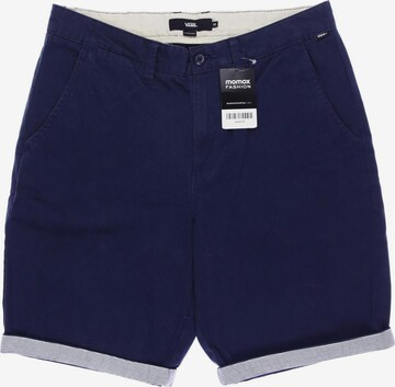 VANS Shorts in 32 in Blue: front