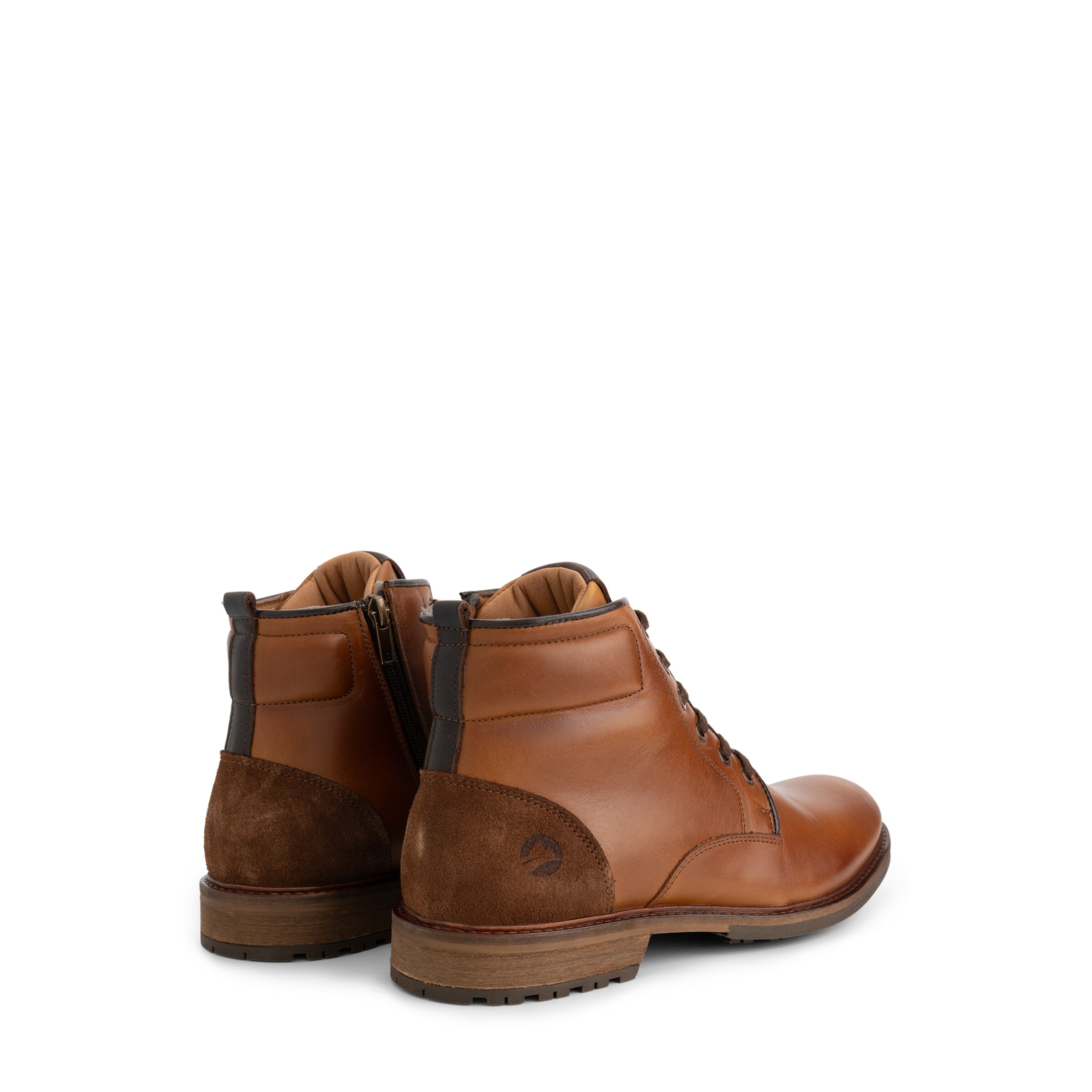 Travelin Lace-up boots 'Walton' in Brown