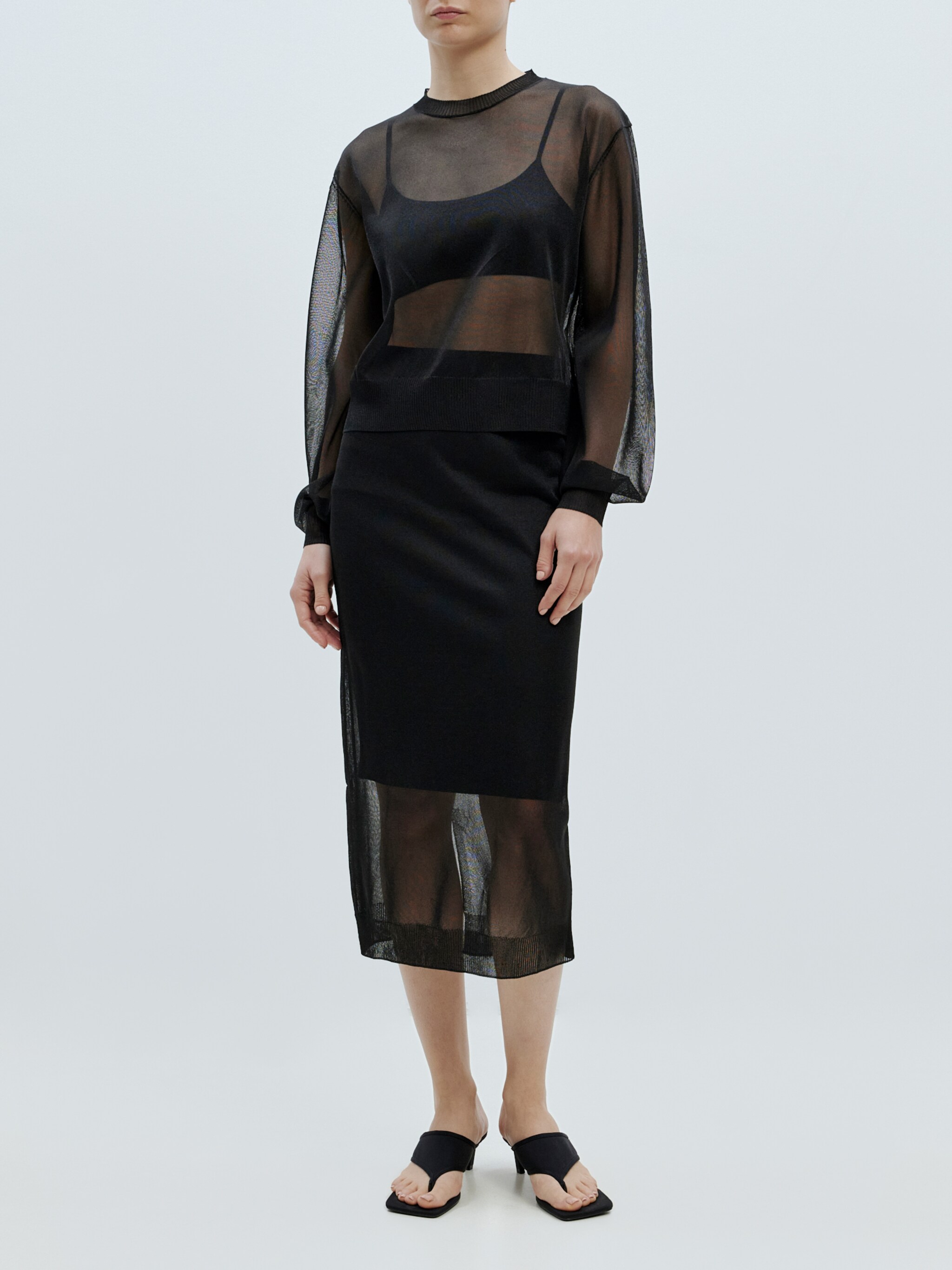 EDITED Produits Pull-over 'Emina' noir