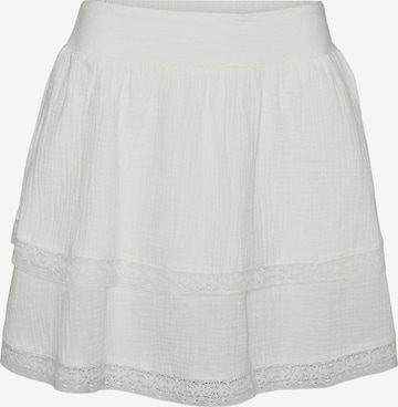 Jupe 'NATALI ' VERO MODA en blanc : devant