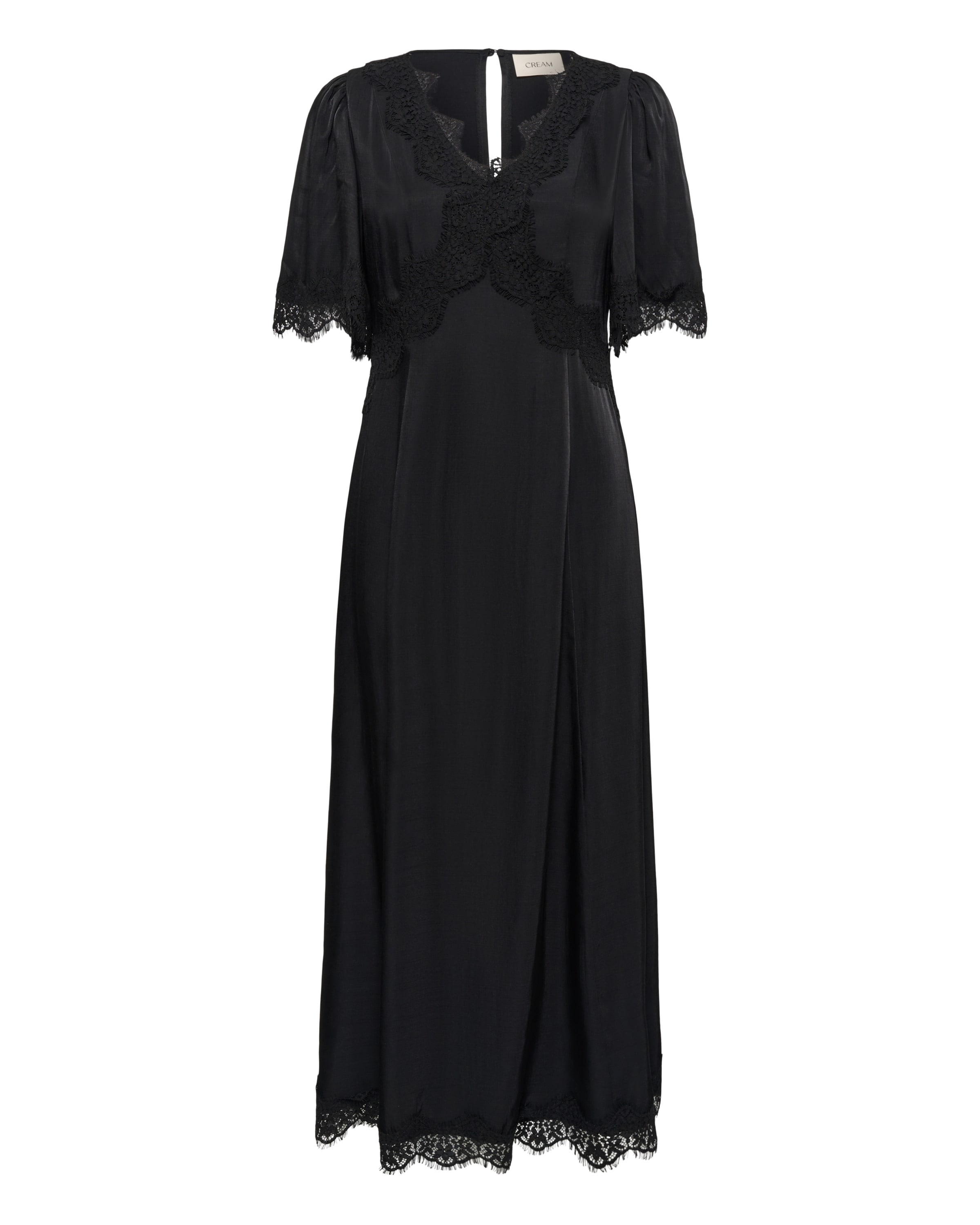 Cream Vestido em 34 em preto, Vista do artigo
