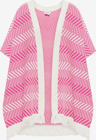 IZIA Cape in Pink: front