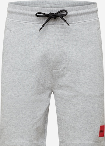 HUGO BOSS Pants 'Diz' in Grey: front