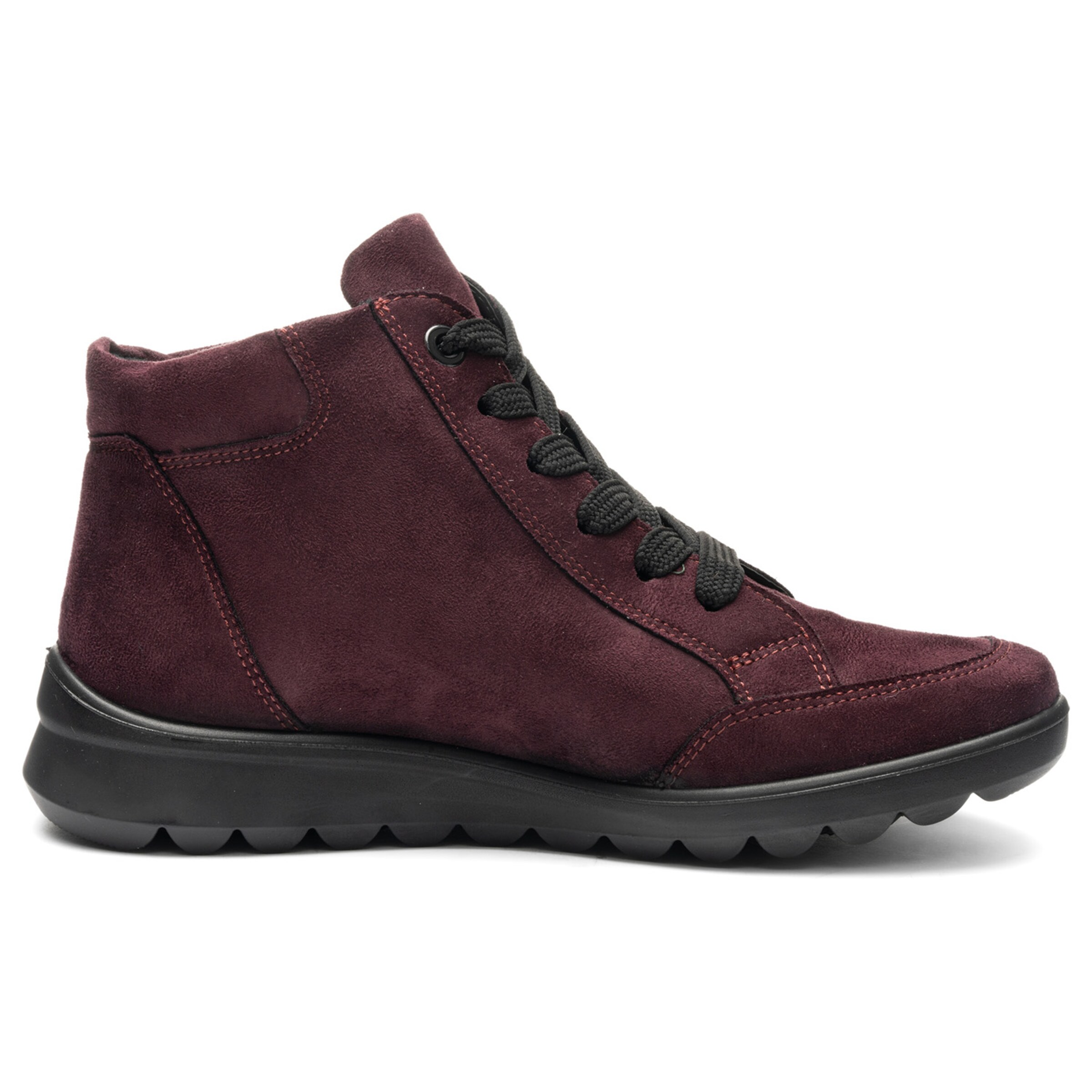 ARA Lace-Up Boots in Red