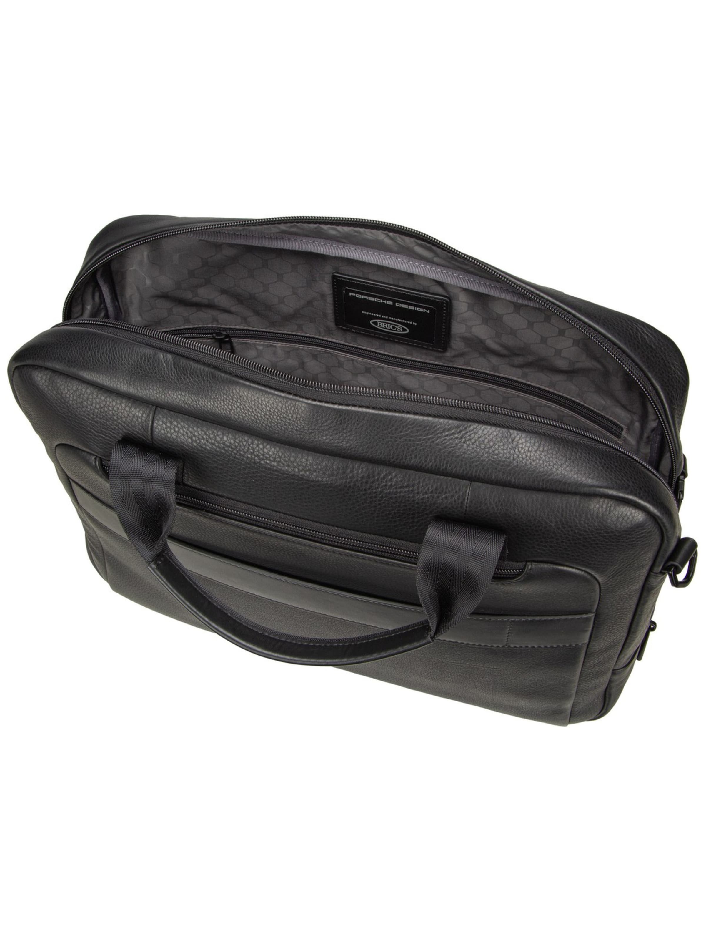 Porsche Design Document Bag ' Roadster Evo ' in Black