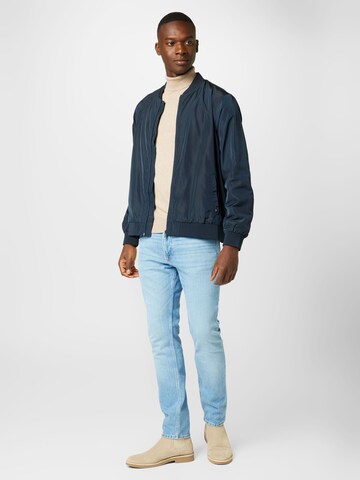 BURTON MENSWEAR LONDON Prehodna jakna | modra barva
