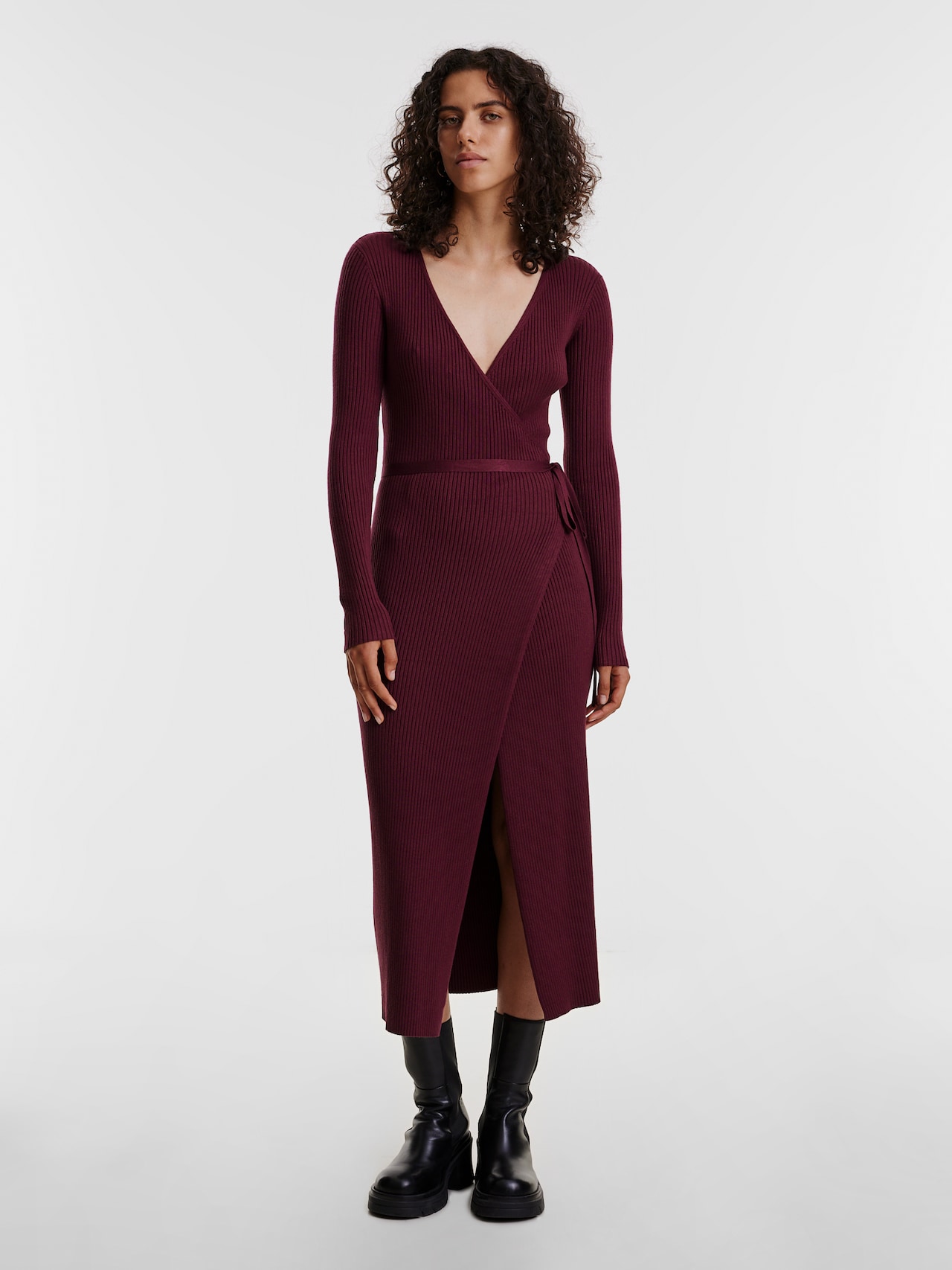 EDITED Produits Robes en maille 'Mailien' rouge