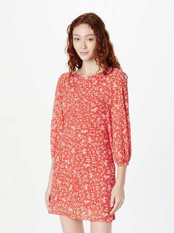 Springfield Dress in Red: front