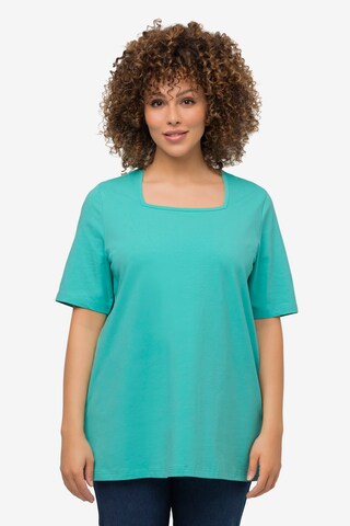 Ulla Popken Shirt in Groen: voorkant