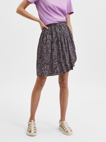 SELECTED Rock 'Jalina' in Schwarz: Vorderseite