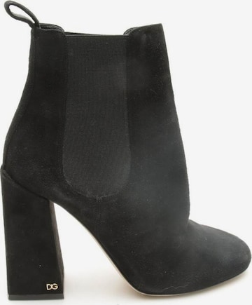 DOLCE & GABBANA Dress Boots in 38,5 in Black: front
