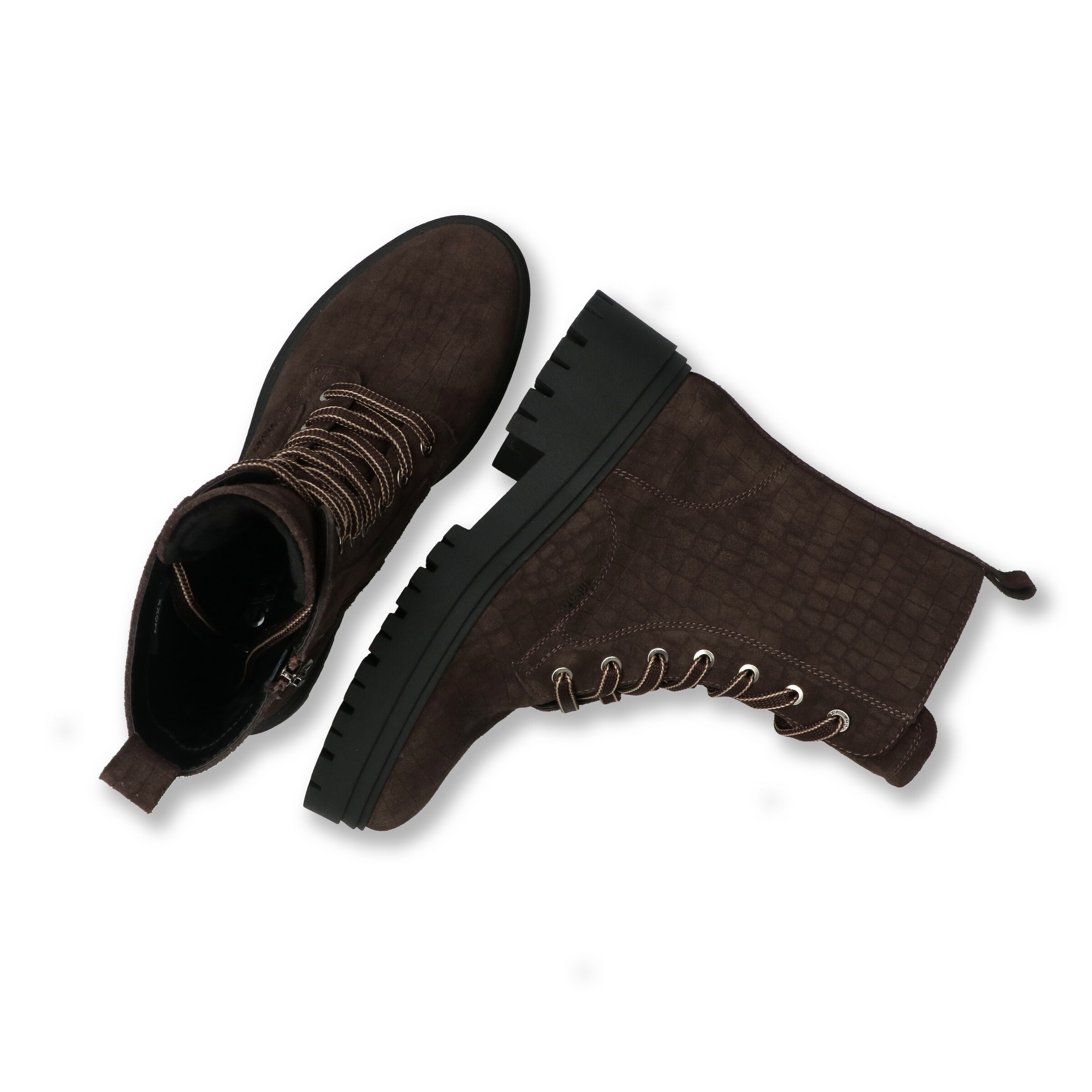Bottines à lacets 'VIOLA KETO' MEXX en marron
