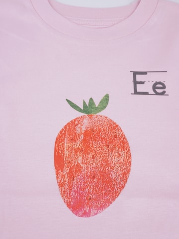 T-Shirt 'Erdbeere' MelaDi en rose